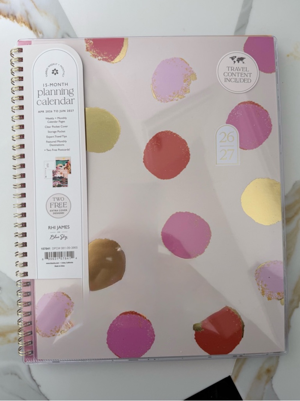 Blue Sky 15-month Planner 2026-2027